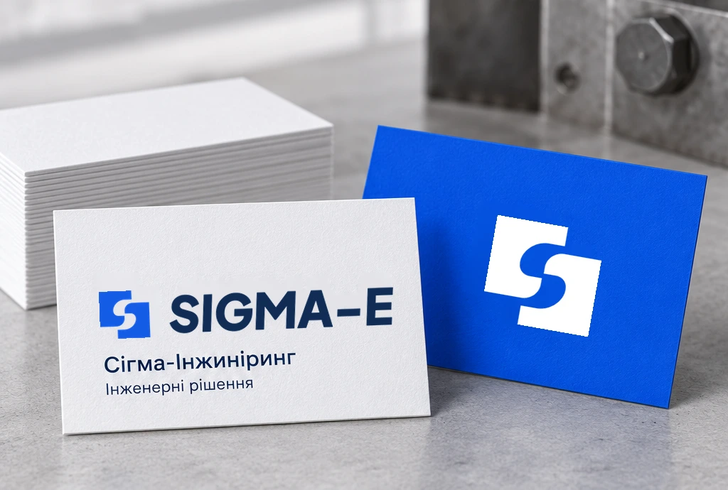 Фірмові візитки SIGMA-E